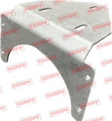 Preview: 26757 Kempf Halter für Unterlegkeil, anschraubbar